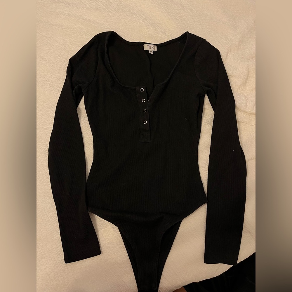 TOBI Black Bodysuit